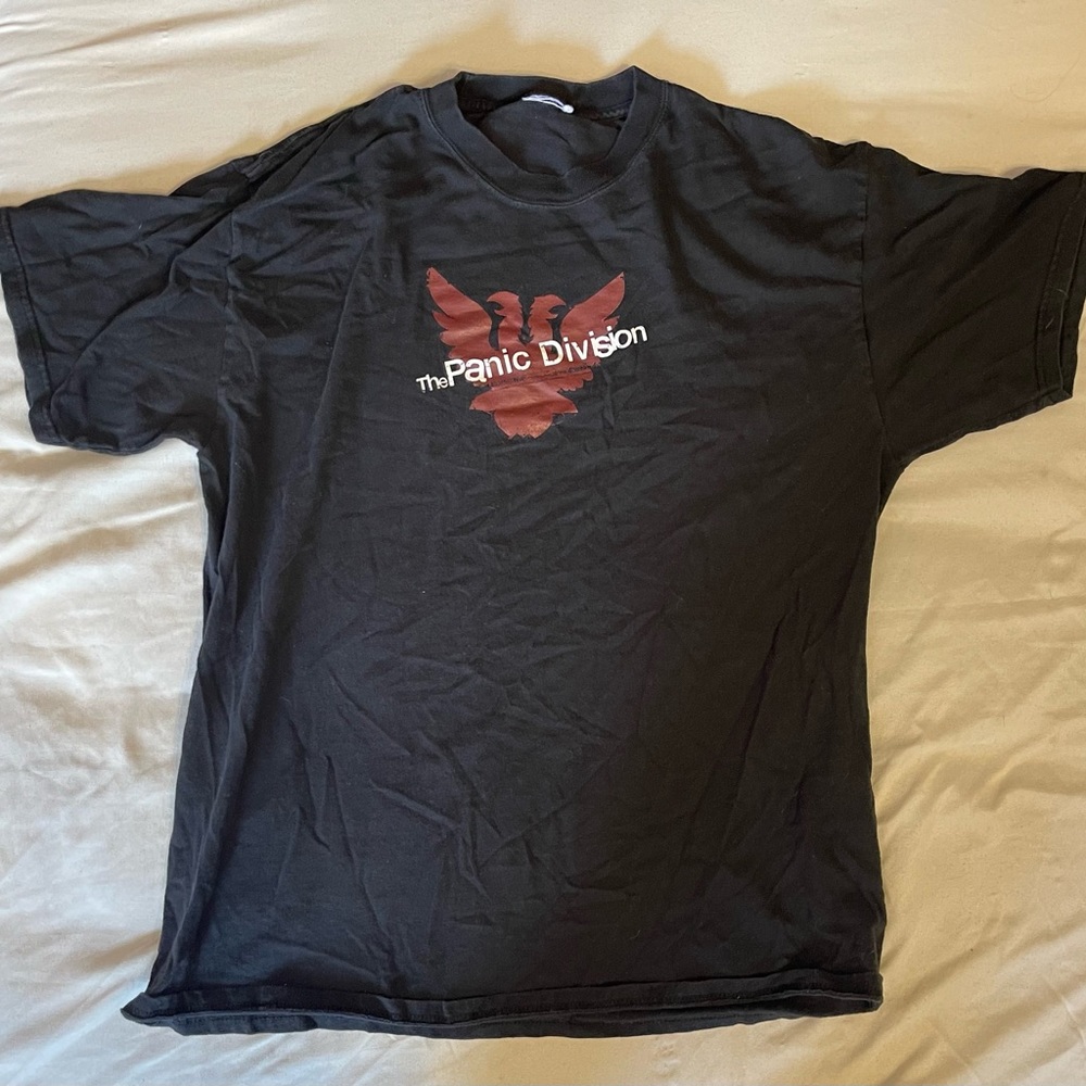 The Panic Division Affliction is Enemy graphic tee